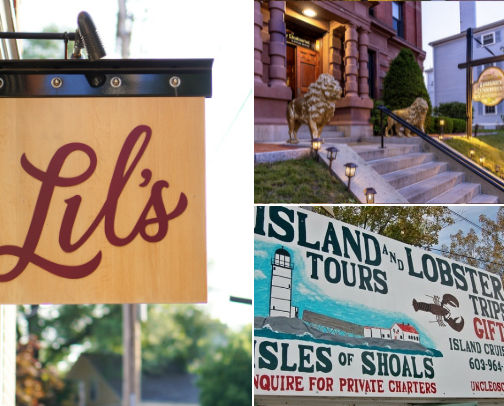 Maine/New Hampshire vacation recs! cover photo collage