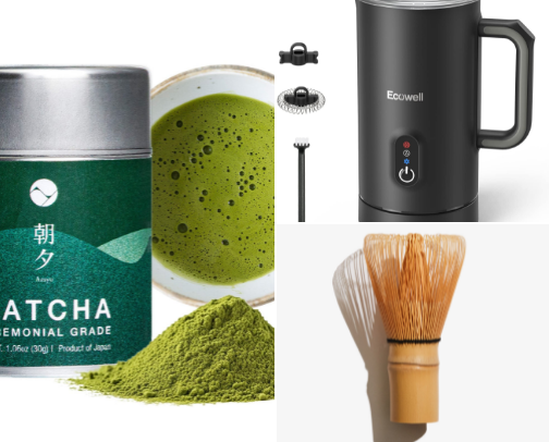 The Ultimate Matcha & Wellness Essentials 🍵✨ cover photo collage