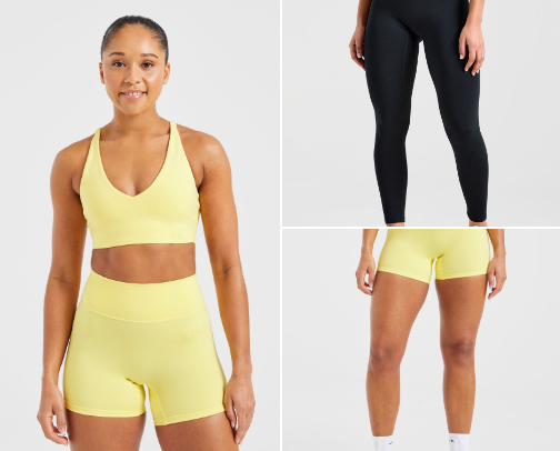 gym girly cover photo collage