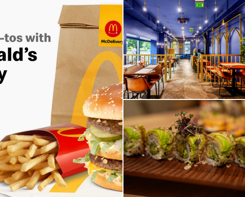 Food/Restraurants cover photo collage