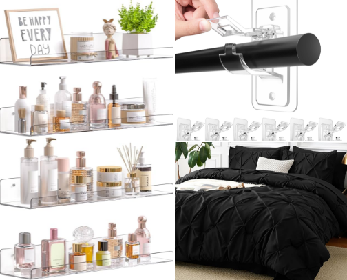 bedroom must haves cover photo collage