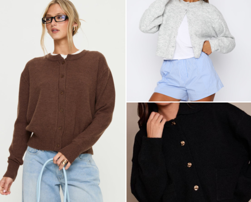 CUTE & COZY FALL SWEATERS cover photo collage