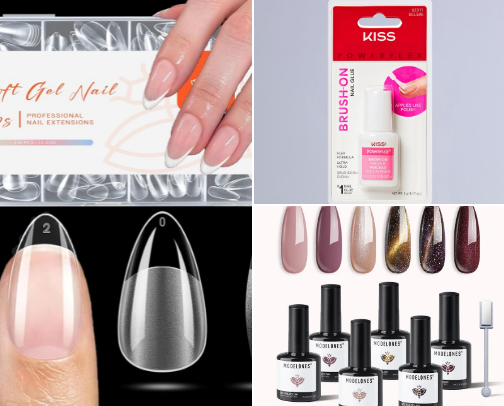 nails 💅🏼 cover photo collage