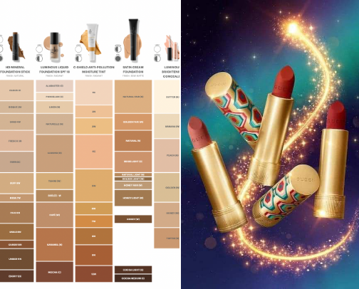 Makeup finds cover photo collage