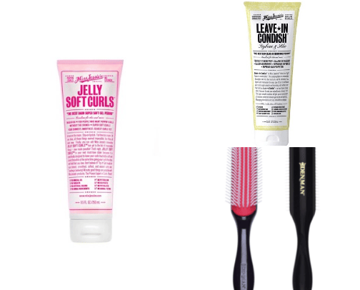 Must haves for curly/wavy hair cover photo collage