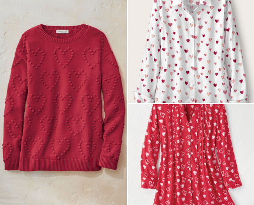 LOVE!  Valentine's Day Fashion, Decor and Gifts! cover photo collage