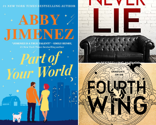 My favorite book recs cover photo collage