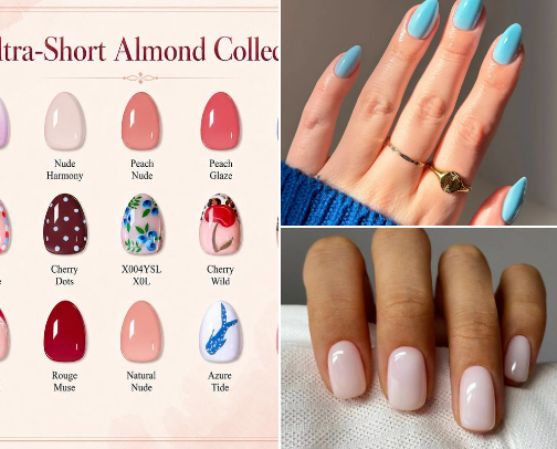 My fav Press-on Nails cover photo collage