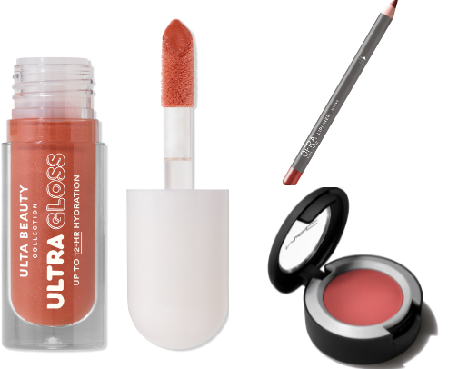 Make-up cover photo collage