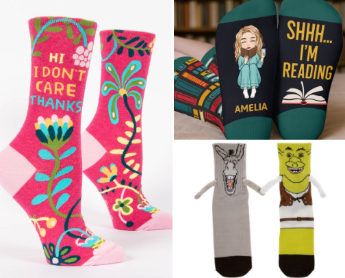 Funny socks to up your shoe game cover photo collage
