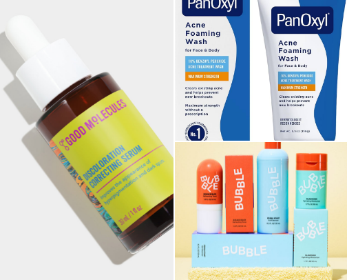 Affordable Skincare Favorites cover photo collage