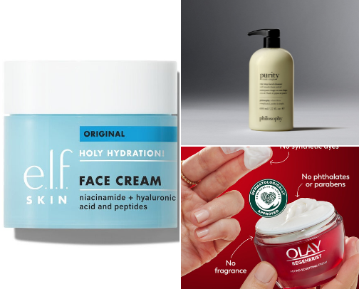Skin lovers cover photo collage