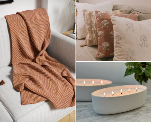 Cozy Living room cover photo collage