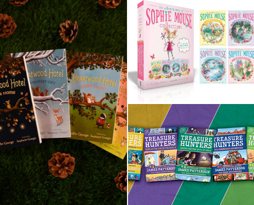 The Best Chapter Books for Kids cover photo collage