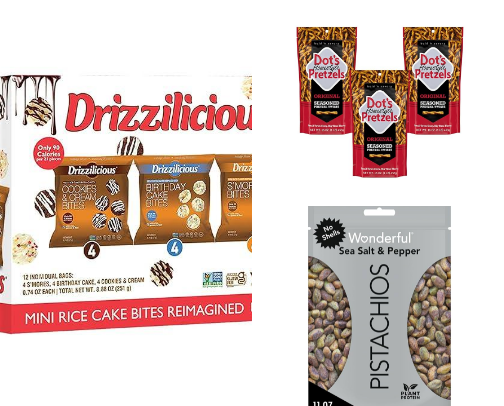 My favorite treats at work and on the go! ❤️ cover photo collage