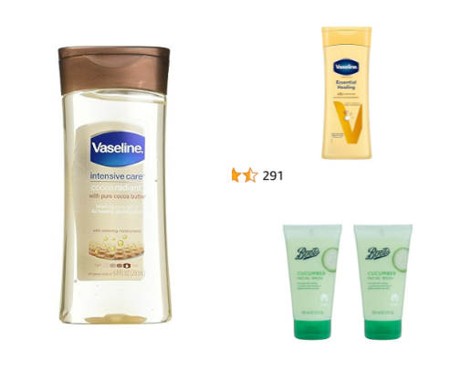 Skin Care cover photo collage