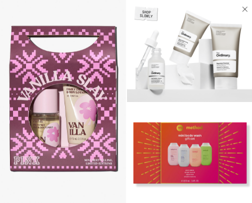 The BEST Gift Sets under $15! cover photo collage