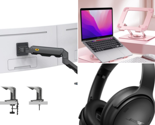 WFH/Home Office Recs cover photo collage