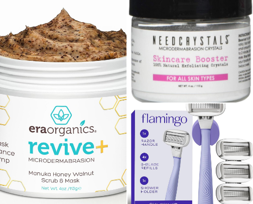 What's in My Shower as a Woman in her 40’s cover photo collage