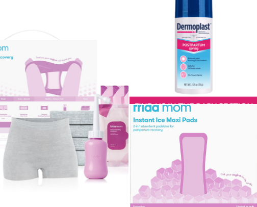 Postpartum Recovery cover photo collage