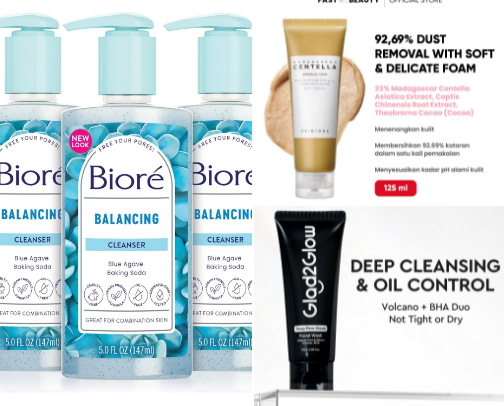 My Go-To Facial Washes | Based on My Experience cover photo collage