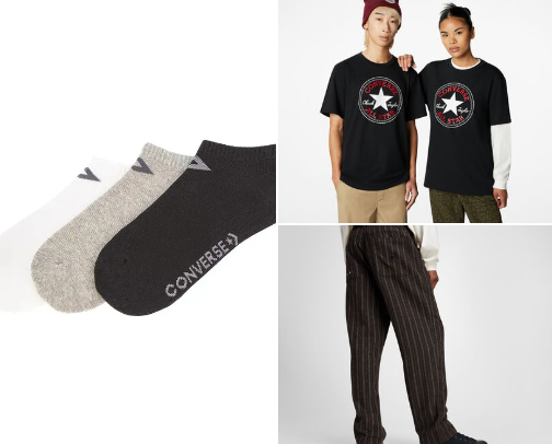 Converse All Star Ankle Socks cover photo collage