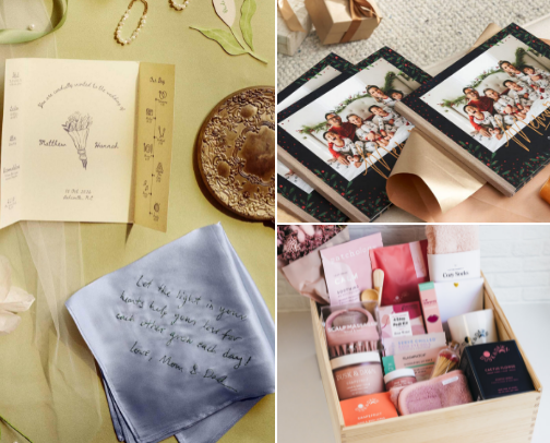 Cute gift ideas cover photo collage
