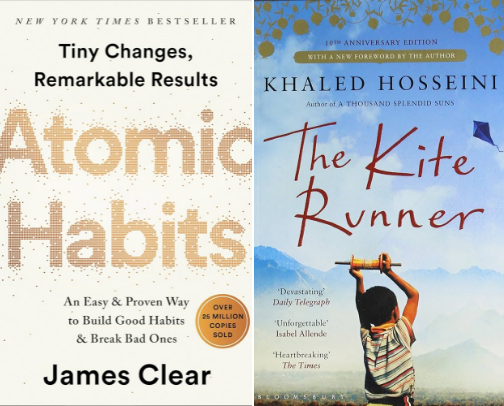 Reading List / My Books Recommendations cover photo collage