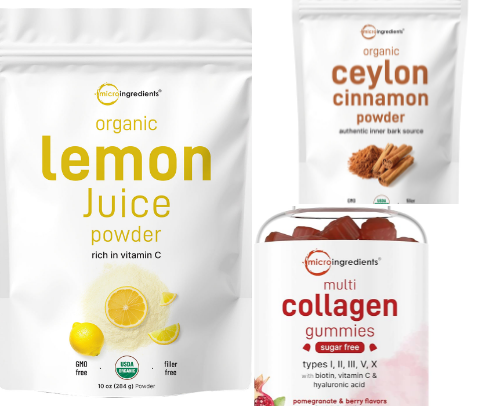 Health Supplements cover photo collage