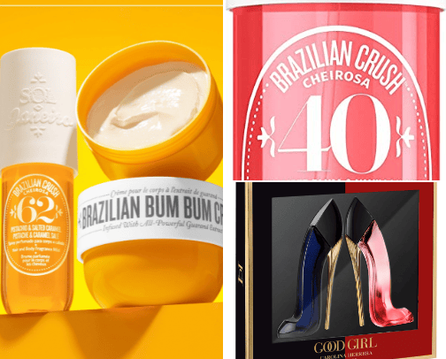 fragrance cover photo collage