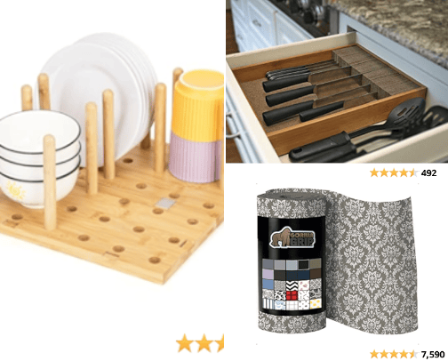 Cool Kitchen Organization Finds cover photo collage
