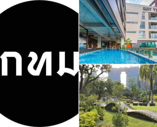 Lovely hotels in Chatuchak, Bangkok, Thailand cover photo collage