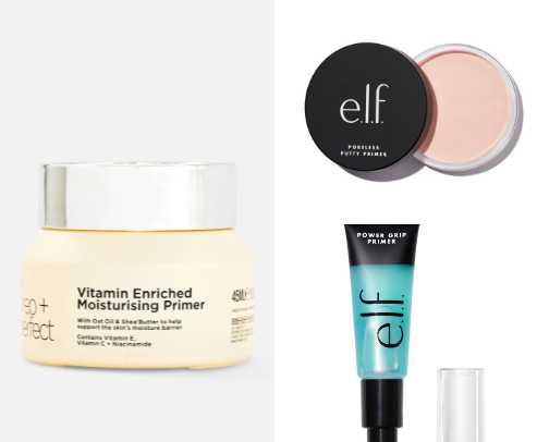 Flawless makeup on a budget cover photo collage