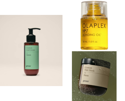 Haircare cover photo collage