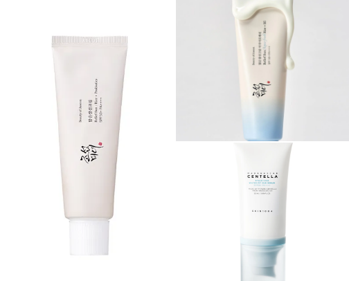 best korean sunscreen cover photo collage