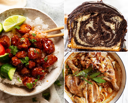 My fave recipes cover photo collage