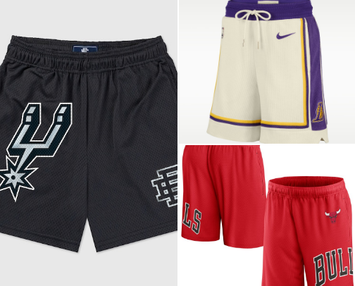 🏀 NBA Basketball Shorts | Official Team Shorts & Fan Gear cover photo collage