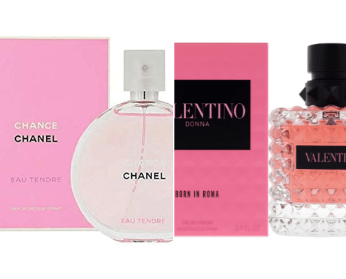 parfums cover photo collage
