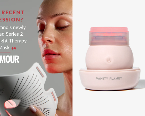 My favorite LED facial products cover photo collage