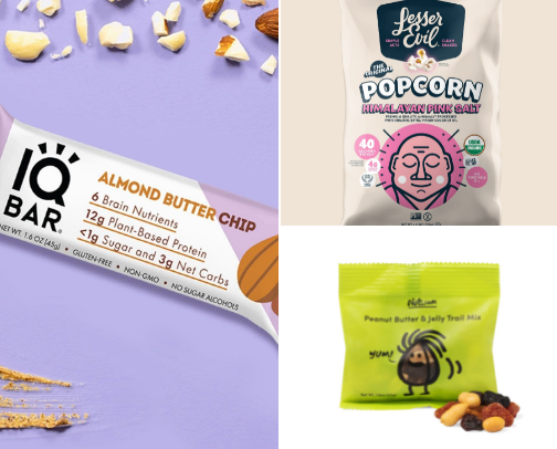 HEALTHY & AFFORDABLE SNACKS cover photo collage