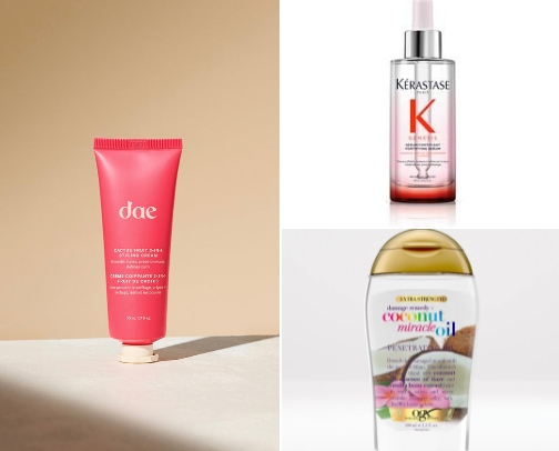 Hair care favorites cover photo collage