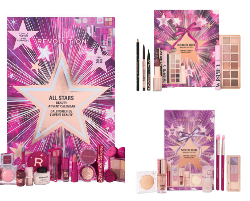 Revolution beauty gift set all vegan products cover photo collage