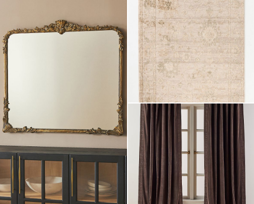 Anthropologie: Modern Organic. cover photo collage