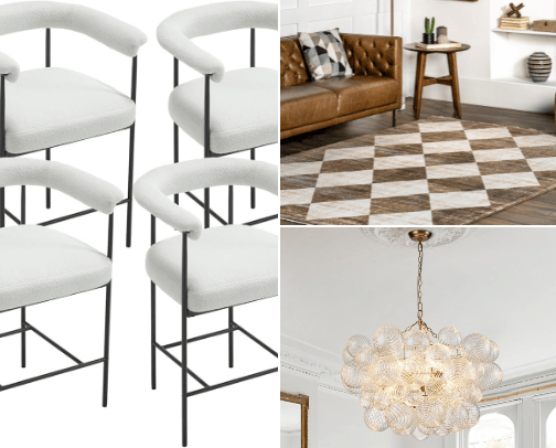 Things I love in my HGTV home 😍 cover photo collage