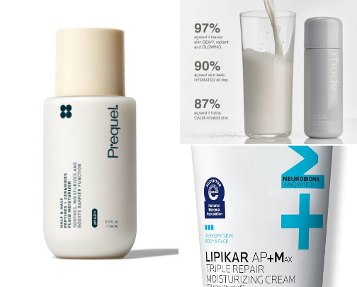 Dry and dehydrated skincare favorites cover photo collage