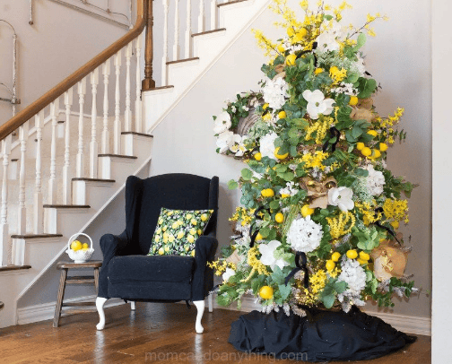 Lemon Decor Summer Christmas Tree cover photo collage