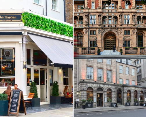 Favorite Hotels I've Stayed At cover photo collage