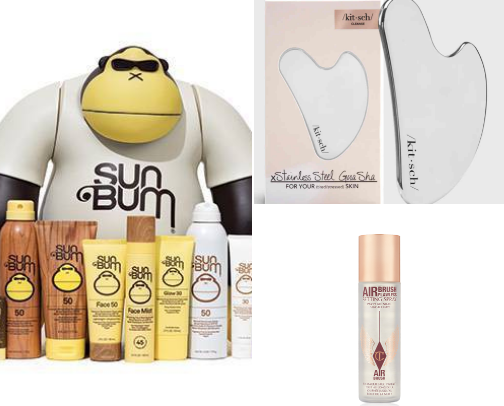 My favorite beauty recs cover photo collage