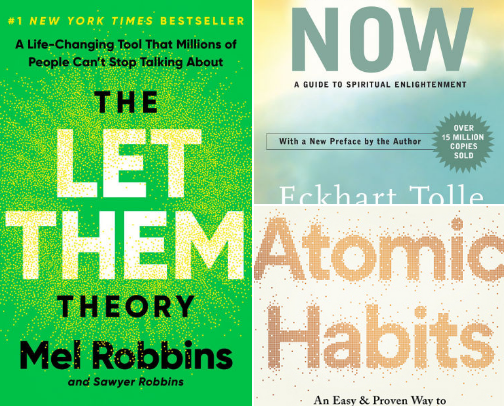 Life-Changing Self-Help Books That Gently Guided Me Through Tough Seasons cover photo collage