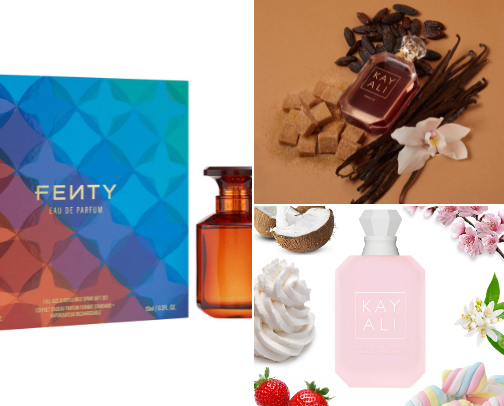 Fragrance gems ✨ cover photo collage